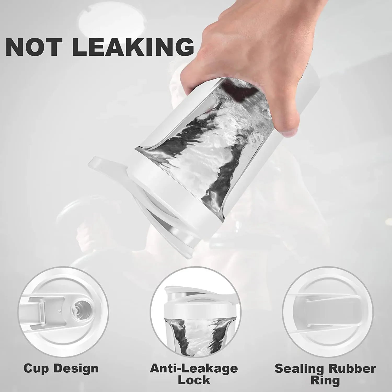 NaturPulse Portable Blender - Fresh Smoothies Anywhere in 30 Seconds